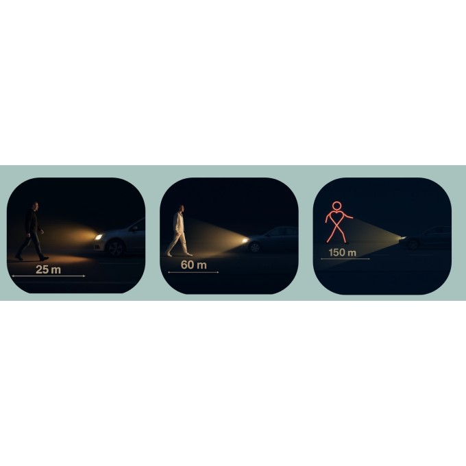 Pieton reflectorizant